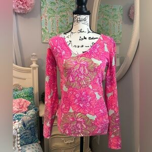Lilly Pulitzer Adelaide V neck sweater, Size Small